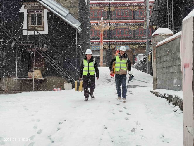 风雪中的逆行者——测绘公司甘孜服务办事情小记