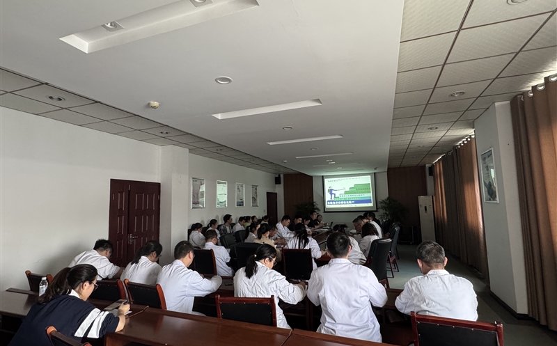 矿勘集团西冶检测公司组织开展实验室清静专题培训