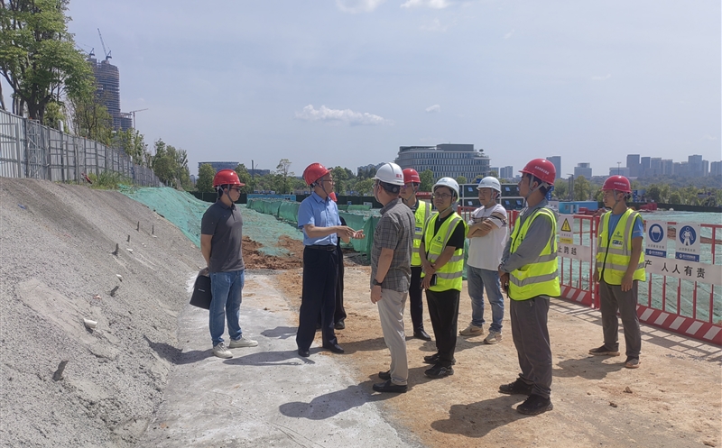 集团清静环保部到公司科创园项目开展清静专项检查