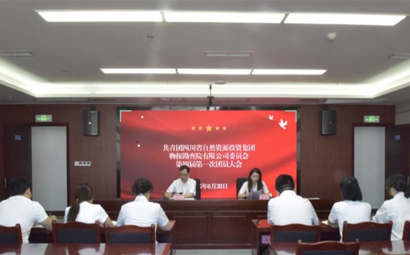 物探院团委召开换届选举大会