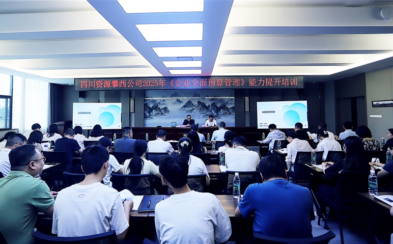 攀西公司举行周全预算治理能力提升专题培训