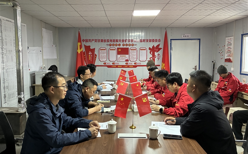 党业融合促生长 项目攻坚领先锋 天府矿投向导赴甘肃振兴金矿调研党建事情