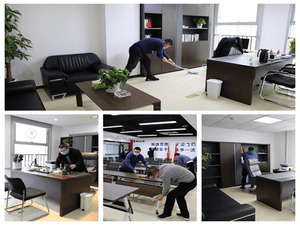 四川省冶勘物流有限公司起劲组织开展爱国卫生运动“周末卫生大扫除”活动_协同多元工业_工业生长_尊时凯龙有限责任公司