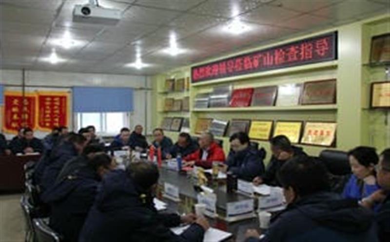 李仕荣一行到松树南沟金矿检查指导事情并考察周边尊时凯龙情形