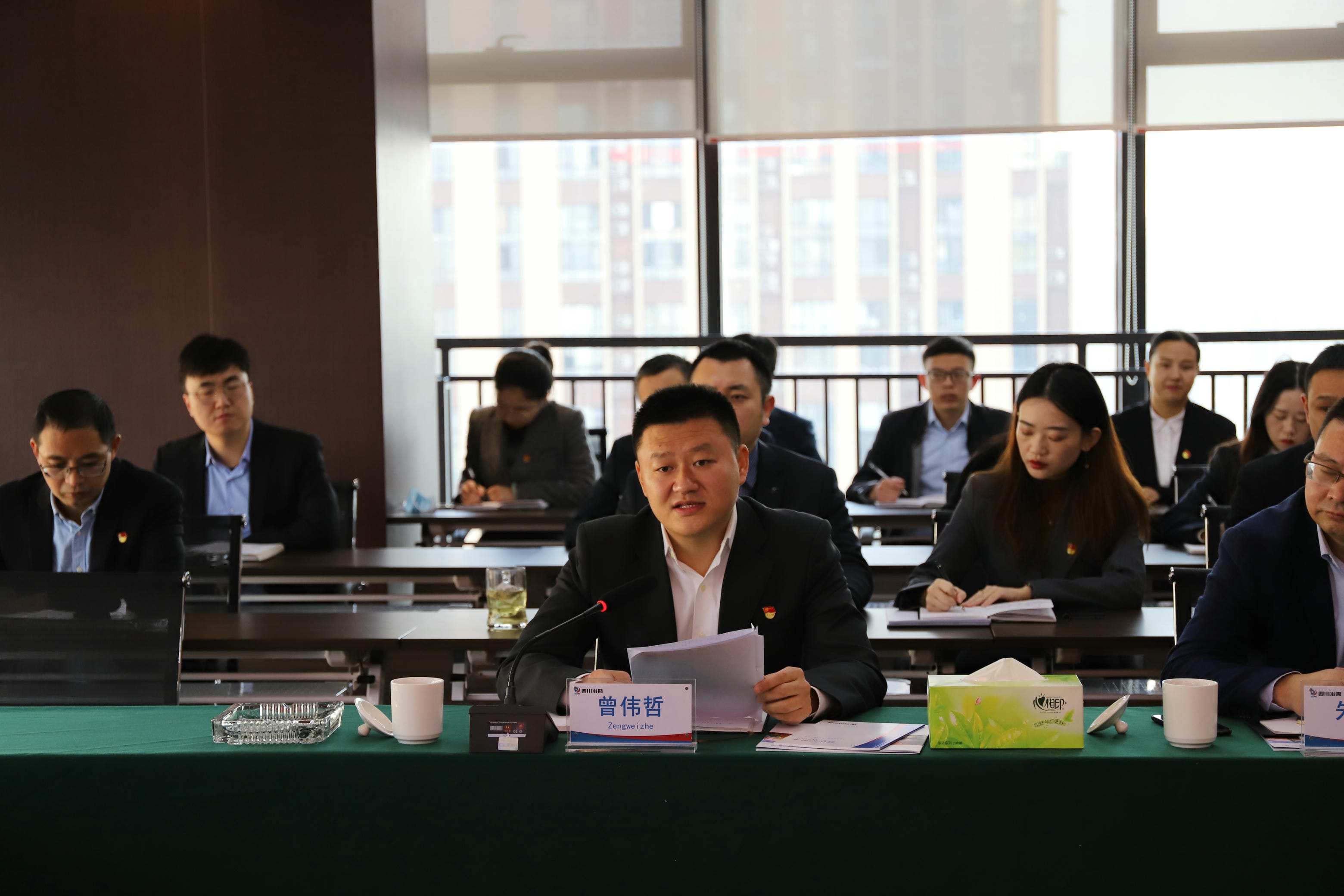 武文祥率队到冶勘物流公司宣讲党的十九届六中全会精神_红色堡垒_党建群团_尊时凯龙有限责任公司