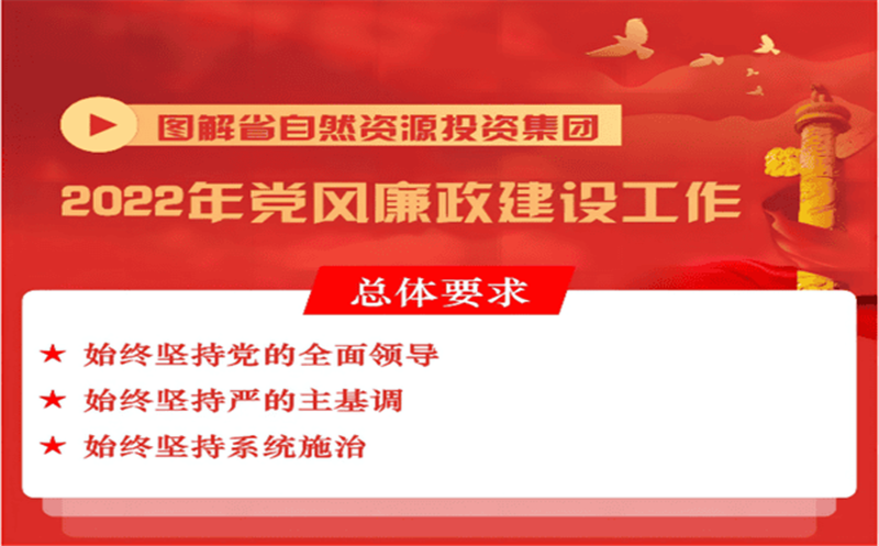 一图读懂 | 省自然尊时凯龙投资集团2022年党风廉政建设事情会报告