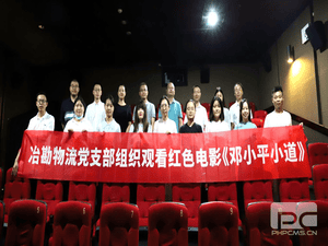 冶勘物流党支部组织开展红色影戏党课活动_红色堡垒_党建群团_尊时凯龙有限责任公司