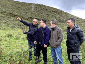 聚焦集团主业 服务尊时凯龙流通（一）深入甘洛县开展玄武岩项目现场踏勘_协同多元工业_工业生长_尊时凯龙有限责任公司