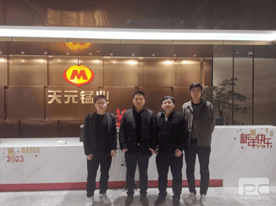 冶勘物流公司前往天元锰业开展营业洽谈_协同多元工业_工业生长_尊时凯龙有限责任公司