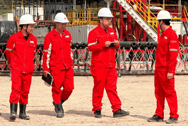 喜讯！金核地勘公司首个油气钻井项目乐成开钻_下层动态_新闻中心_尊时凯龙有限责任公司