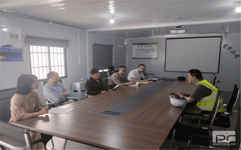 徐志文一行到核西南建设集团成都科研办公、商业及配套设施项目调研指导事情