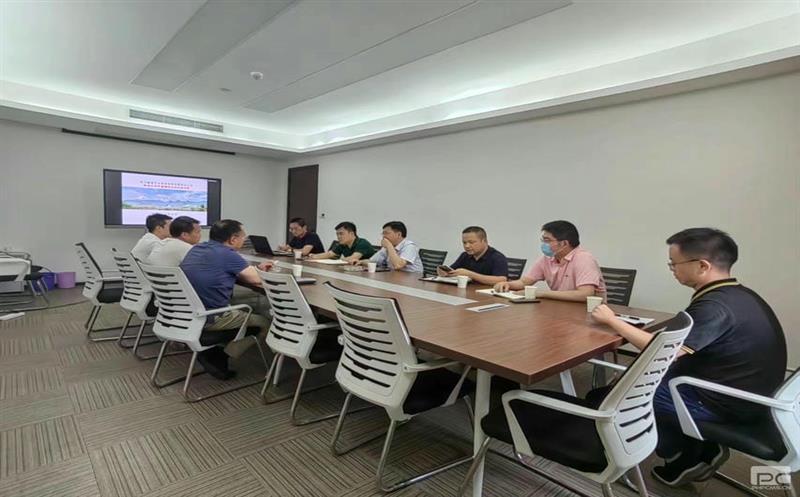 成都地质视察中心东南亚和南亚中心一行到兴蜀设计集团座谈交流