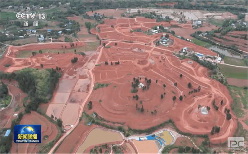 央视《新闻联播》报道四川土地集团“天府粮仓”建设项目