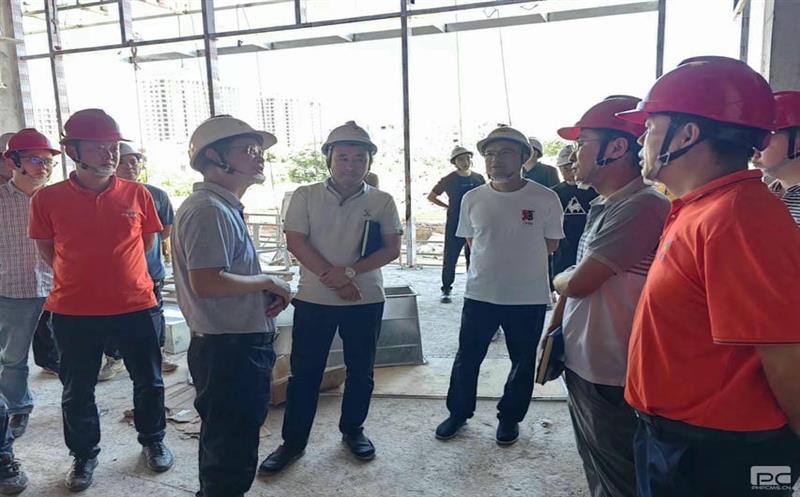 众城房产深入在建项目 开展清静隐患大排查