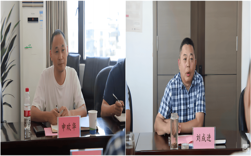 工业联动，，，，，，生长共赢——鑫顺矿业与核工业二八一大队开展座谈交流