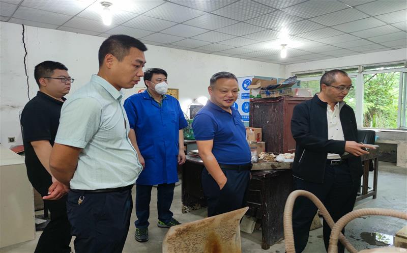 冯希尧带队开展中秋、国庆节前清静大检查