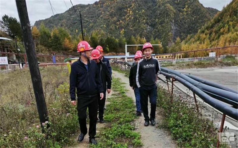 西和县常委、副县长谭建武赴青羊矿业检查指导清静生产和环保事情