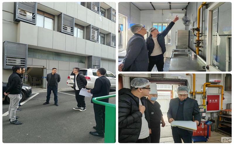 蜀通建设集团开展贵宾大道办公区消防清静隐患专项排查