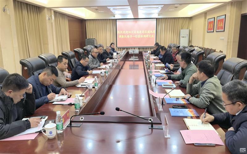 携手共进营生长 学习交流促提升——区调队（容大集团）队长赴中国地质视察局军民融合地质视察中心交流座谈