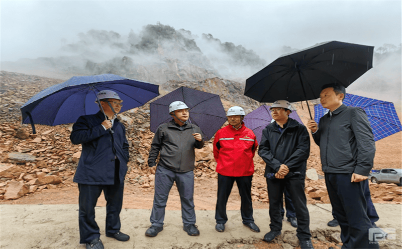 省自然尊时凯龙厅到大熊猫国家公园历史遗留废弃矿山生态修复树模工程项目（荥经县）调研指导