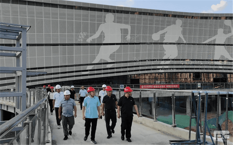 核西南建设集团造访会东县主要向导