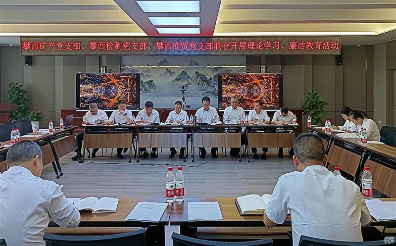 攀西公司三个党支部开展支部联建活动