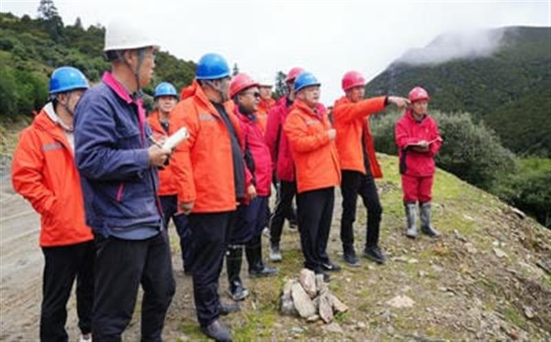 区调队深入矿山一线宣讲党的二十届三中全会精神 催促汛期清静生产并检查慰问