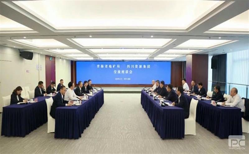 青海省地矿局赴集团座谈交流